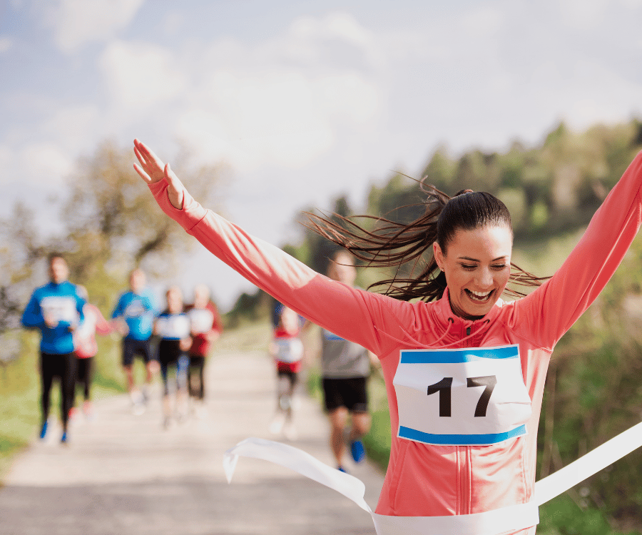 Running girl