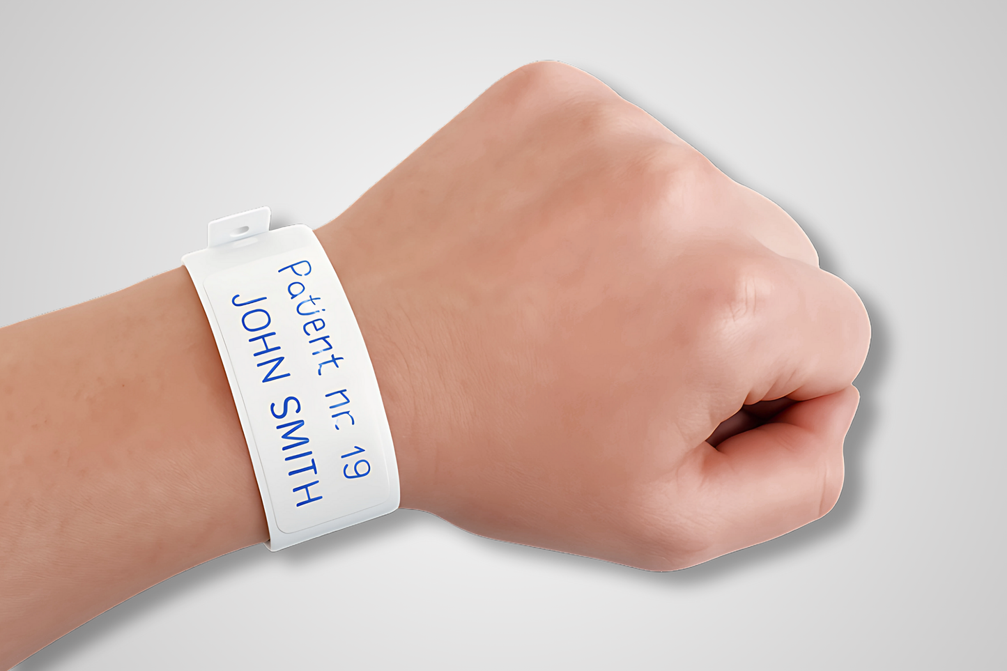 Patientarmband med Plastficka