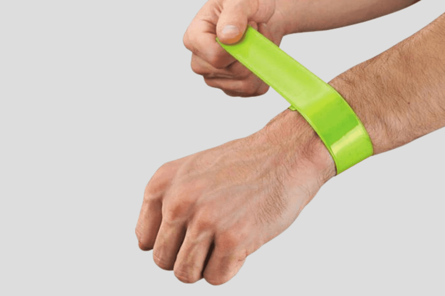 Slap-on Reflex-Armband med Tryck från JM Band®. Köp Plastikarmband i 3.0 X 34cm här.