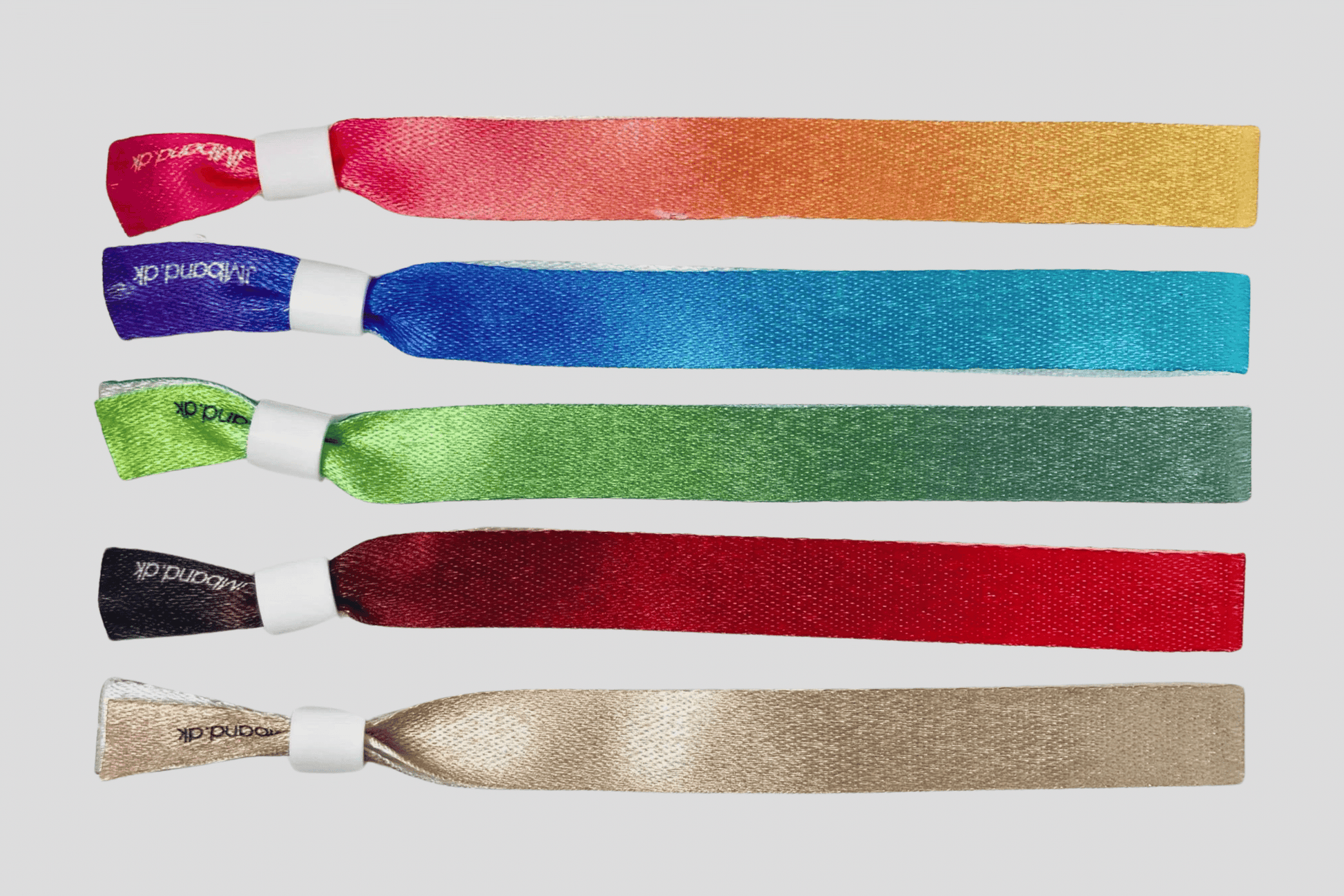 Ett foto av Hållbara Festivalarmband från JM Band®. Köp Tygarmband i Grön här.