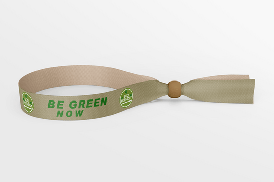 Ett foto av Bomullsarmband med Tryck från JM Band®. Köp Tygarmband i Svart plast snabblås här.