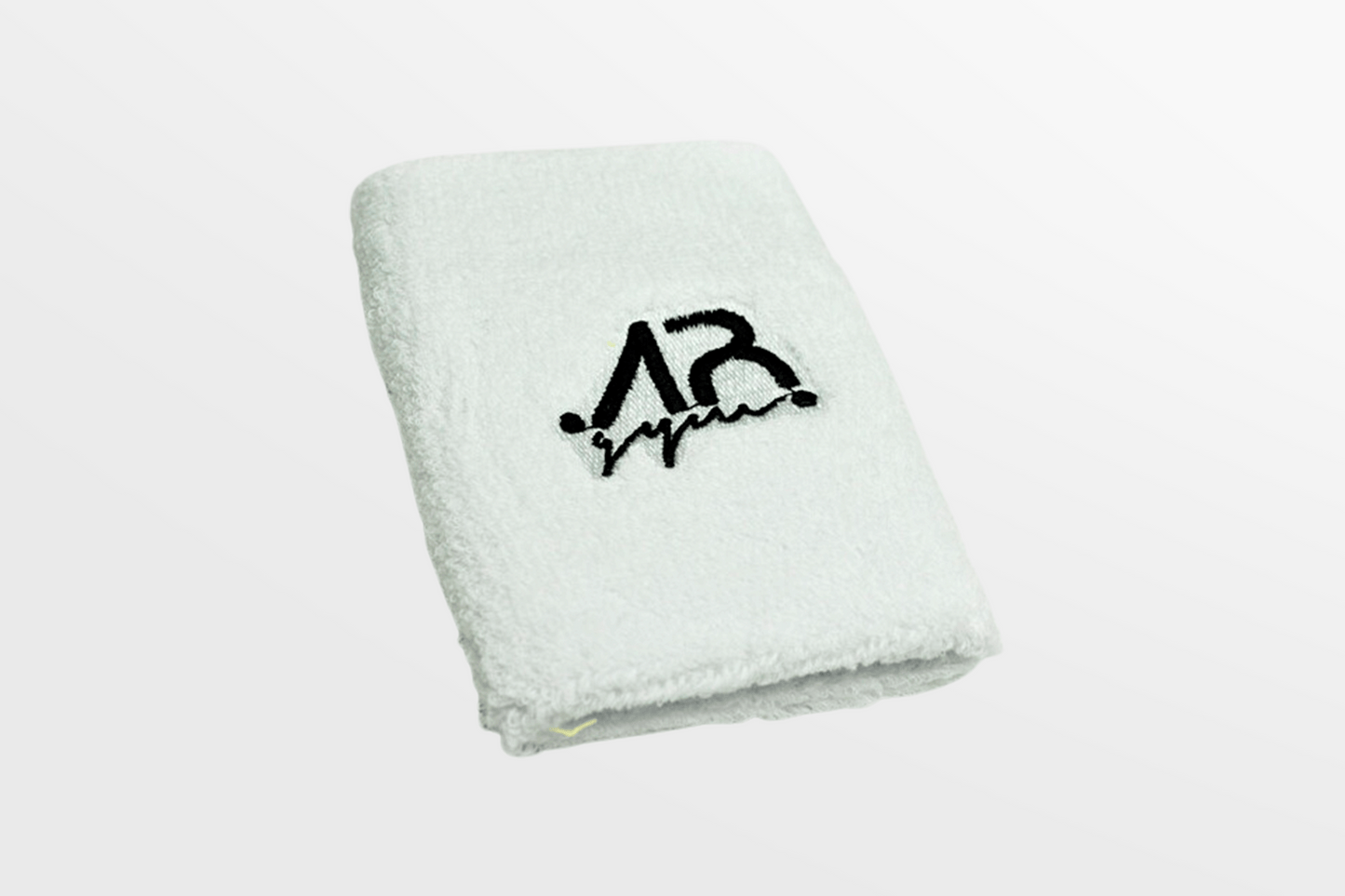 Ett foto av Svettarmband broderad från JM Band®. Köp Tygarmband här.