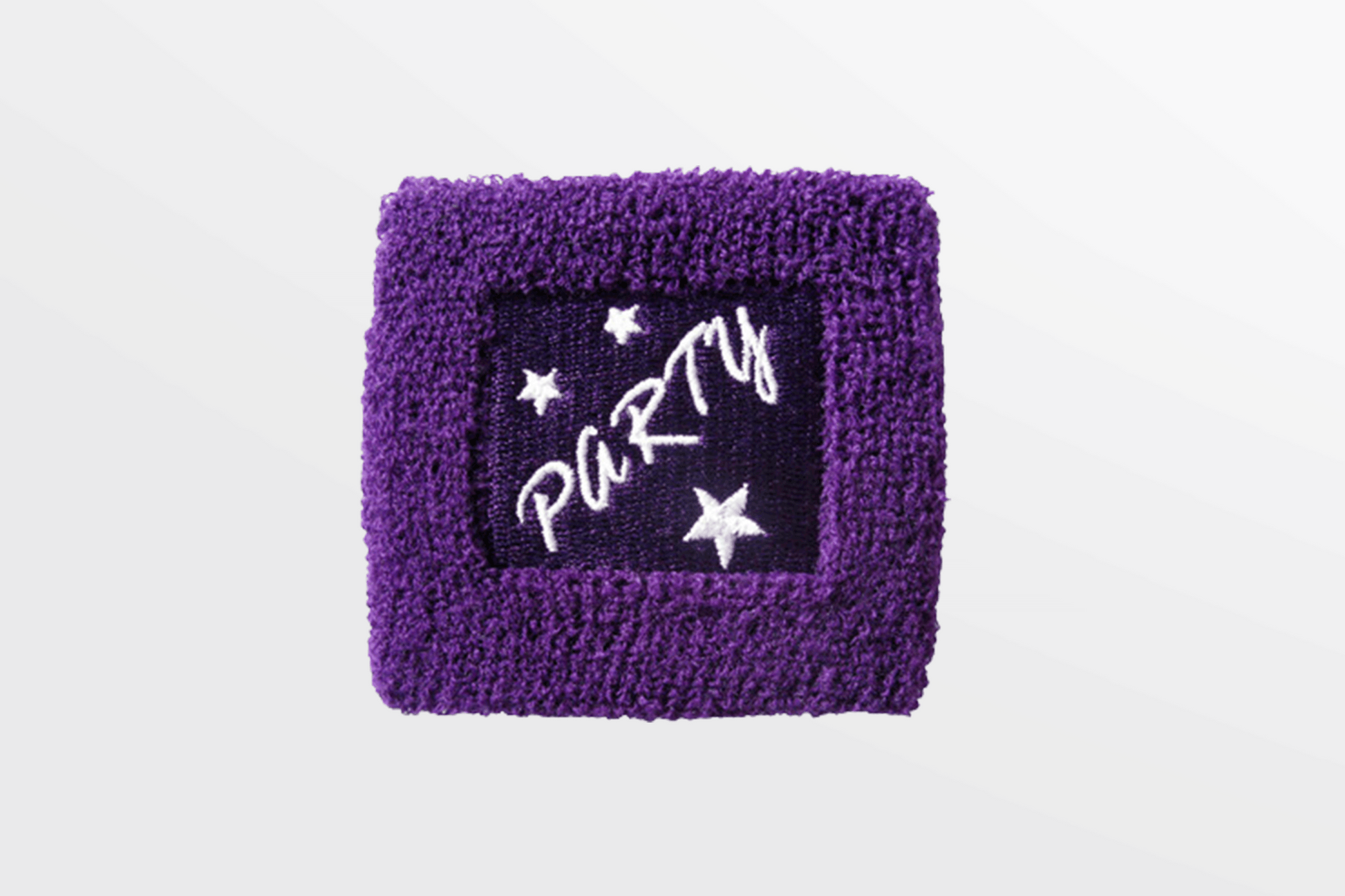 Ett foto av Svettarmband broderad från JM Band®. Köp Tygarmband här.