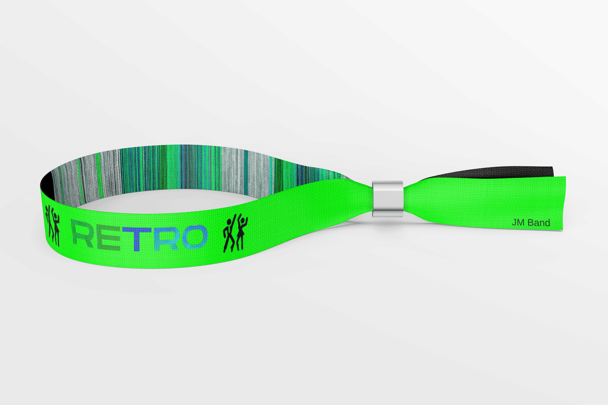 Ett foto av Festivalarmband Vävt från JM Band®. Köp Tygarmband här.