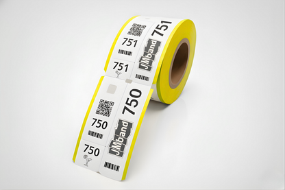 Garderobsbiljetter med Tryck