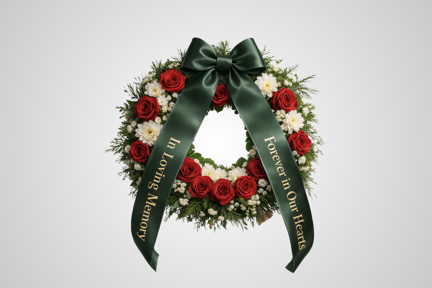ECO Satin Bukettband med Tryck