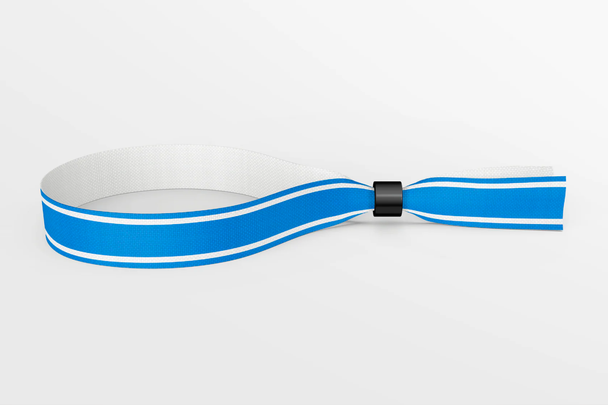 Ett foto av Textilarmband färger I lager från JM Band®. Köp Tygarmband i Blå A här.