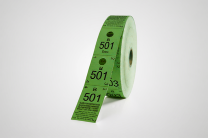Garderobsbiljetter 3-delat (500 st)