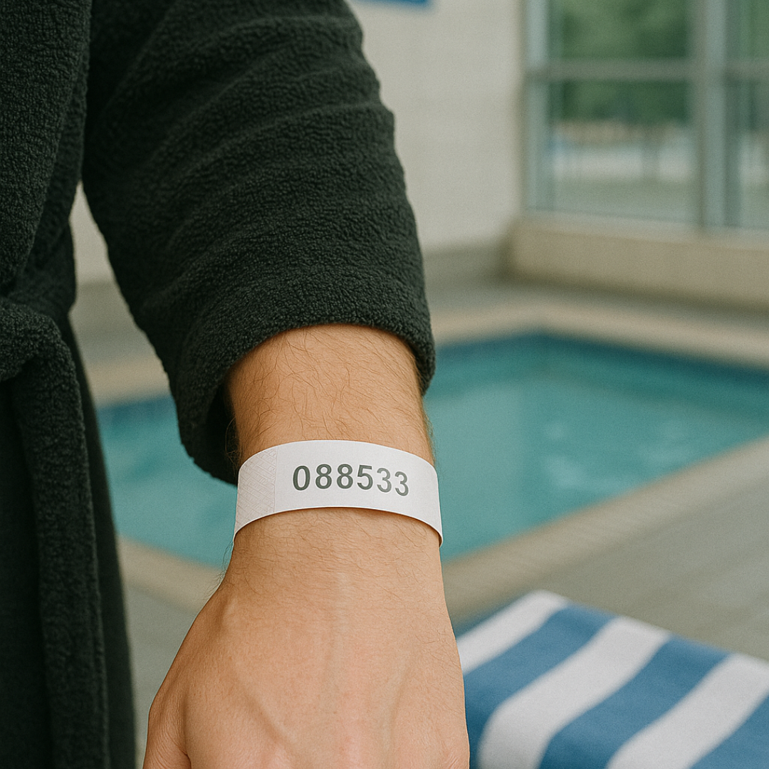 Nummerlappar Armband
