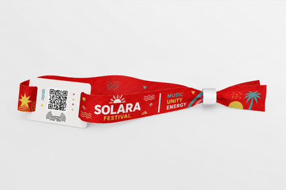 RFID Festivalarmband med färgtryck för festialler och events