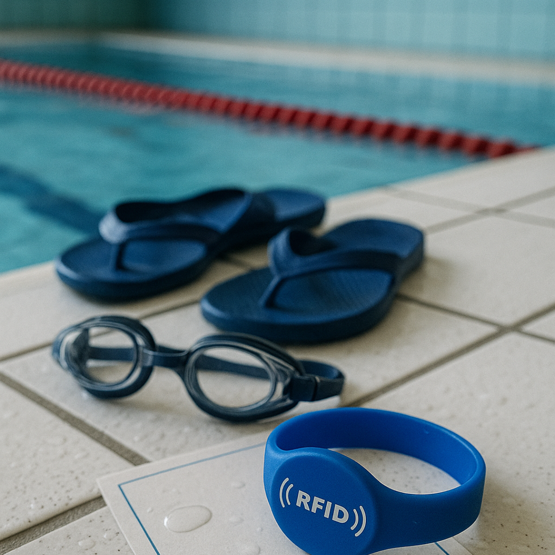 Ett foto av Silikonarmband med Fudan FM 1108 från JM Band®. Köp Silikonarmband här.