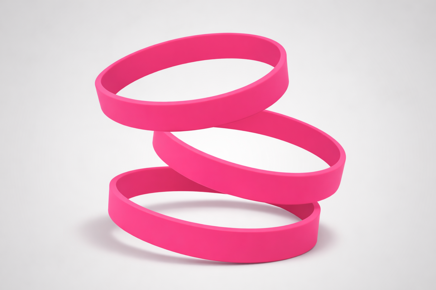 Ett foto av Silikonarmband utan Tryck från JM Band®. Köp Silikonarmband i rosa här.