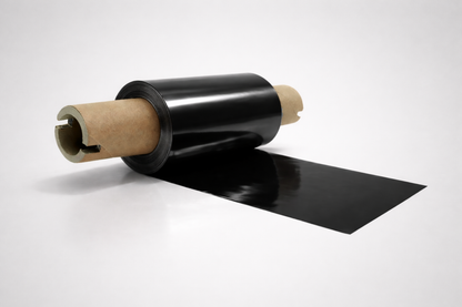 Svart termisk transferfolie - Wash care