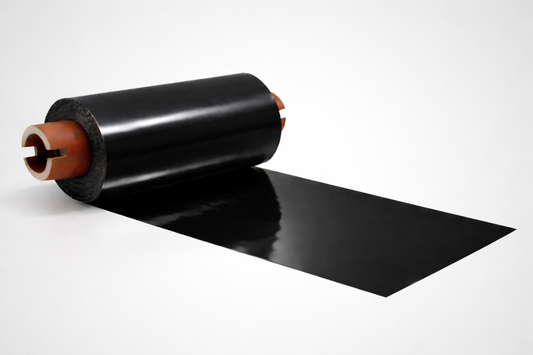 Svart termisk transferfolie