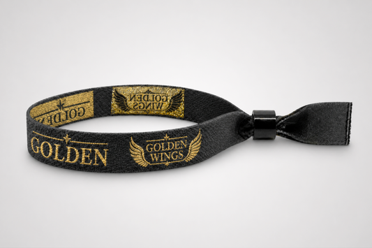 Festivalarmband med metalltråd