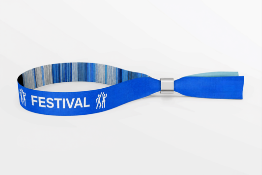 Vävda festivalarmband