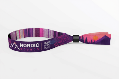 Vävda festivalarmband