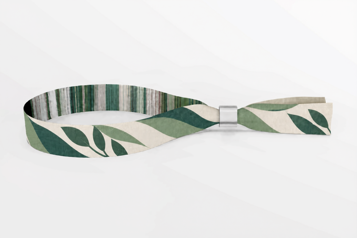 Vävda festivalarmband