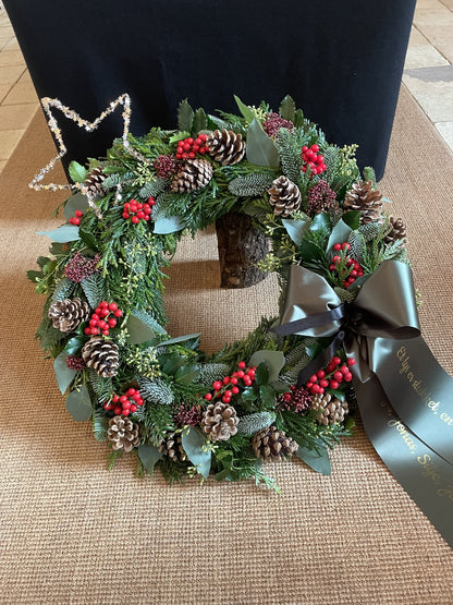 ECO Satin Bukettband med Tryck